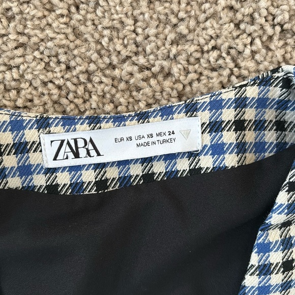 Zara plaid top and skirt - Picture 3 of 6